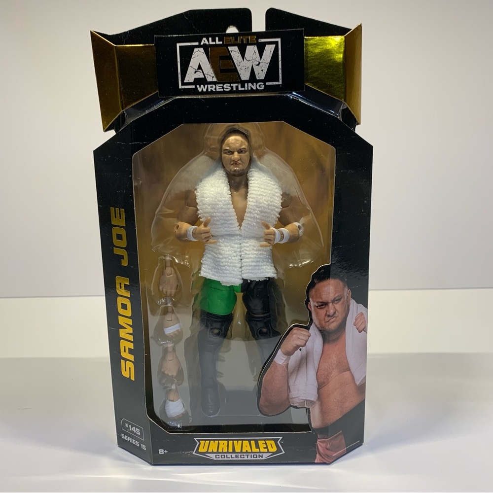 AEW Wrestling Figure Samoa Joe #145 Unrivaled Collection Series 15